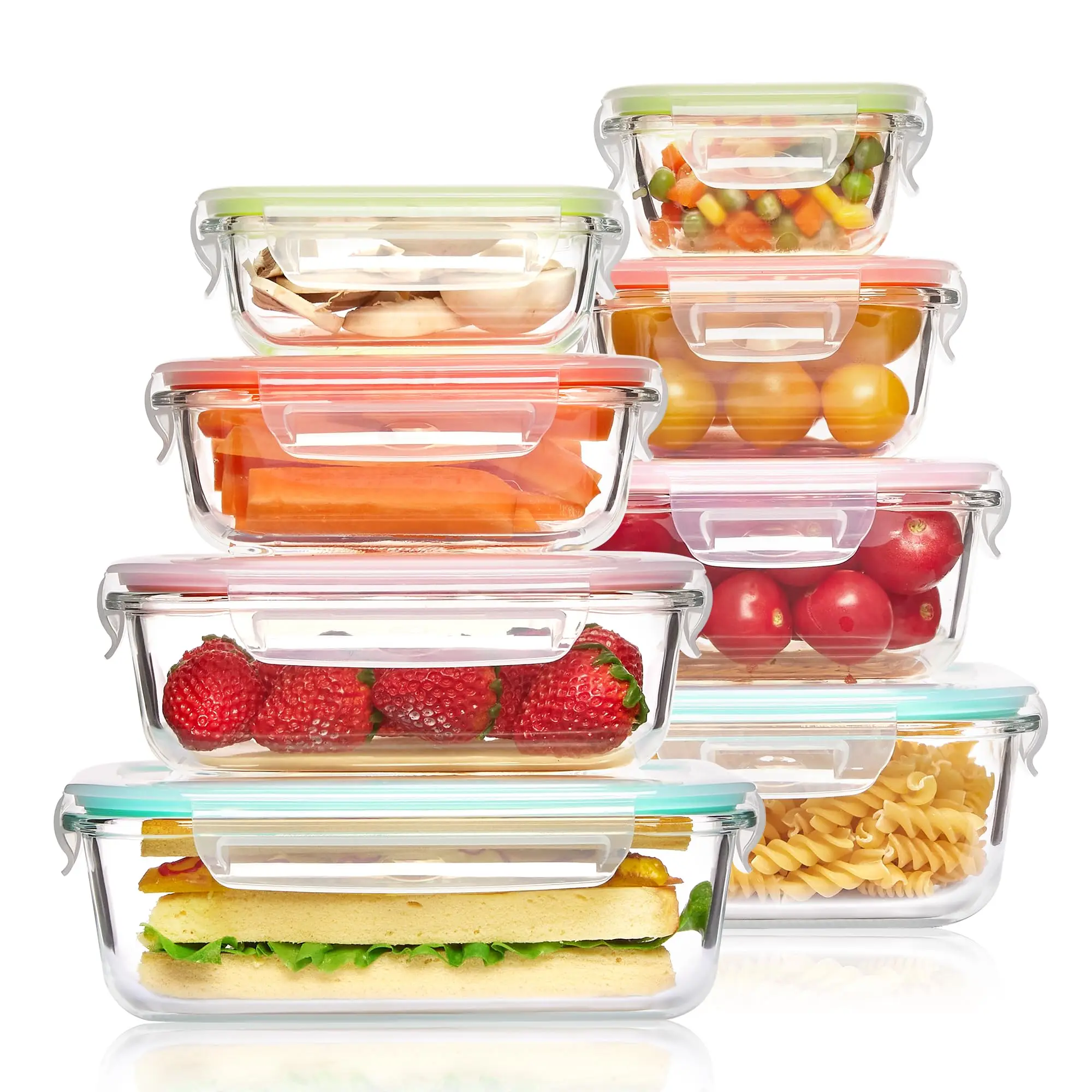 Стеклянный ланч-бокс Контейнер – обзор и цена Food Storage Glass Containers