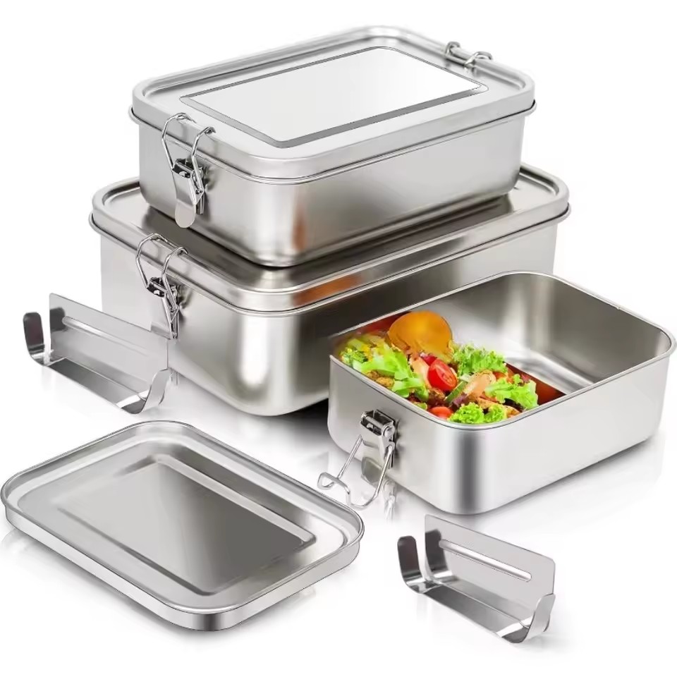 Прочный ланч-бокс из нержавеющ – обзор и цена Stainless Lunch Box
